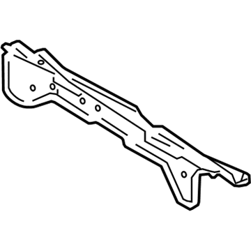 58212-06020 Toyota Floor Crossmember, Front Illustration 1 of 1