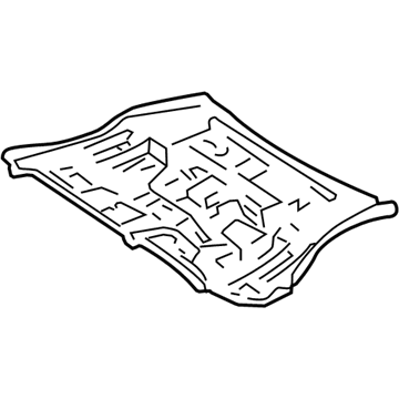 Toyota 58211-06080 Center Floor Pan