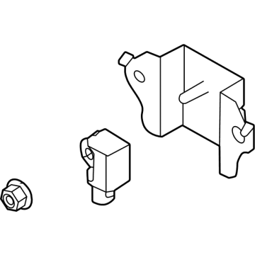 Toyota SU003-11257 Front Impact Sensor