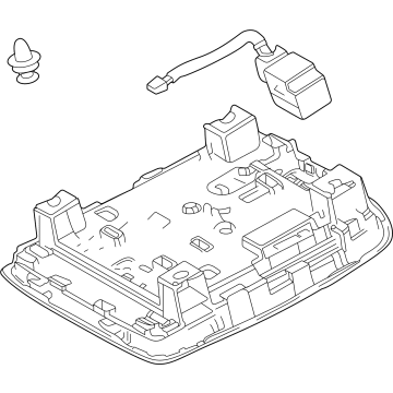 Toyota 81260-48L80 Overhead Console