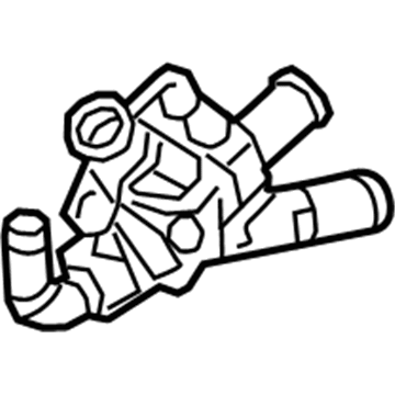 Toyota 16351-25040 Outlet Assembly