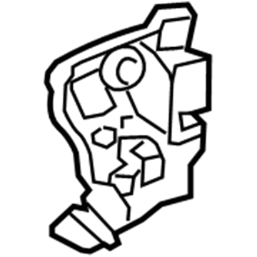Toyota 69040-0C050 Lock Assembly