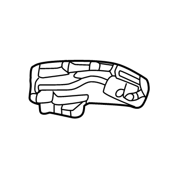 Toyota 69037-42010 Lock Assembly Lock Cover