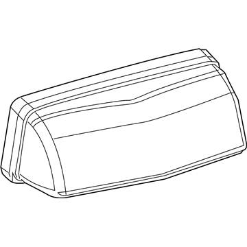 Toyota 81271-53011 License Lamp