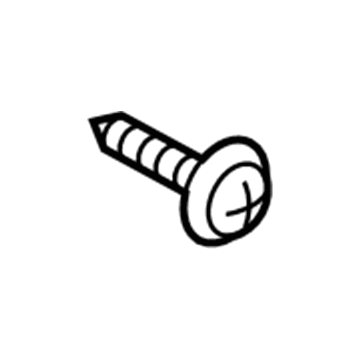 Toyota 90118-WB496 Bumper Cover Screw