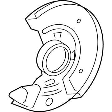 Toyota 47782-52030 Splash Shield