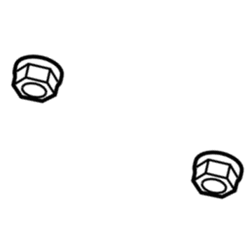 Toyota 90080-17221 Upper Control Arm Nut