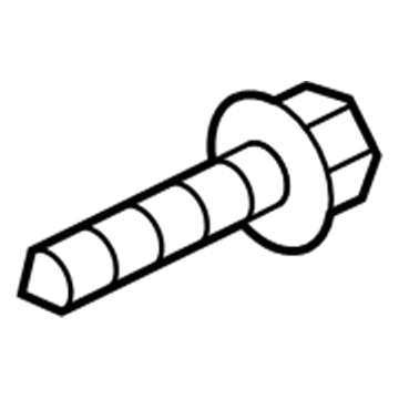 Toyota 90167-50063 Daytime Run Lamp Screw