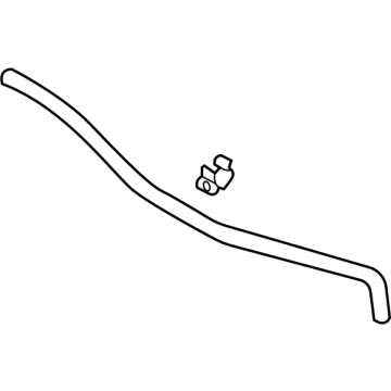 Toyota 16281-F0080 By-Pass Hose