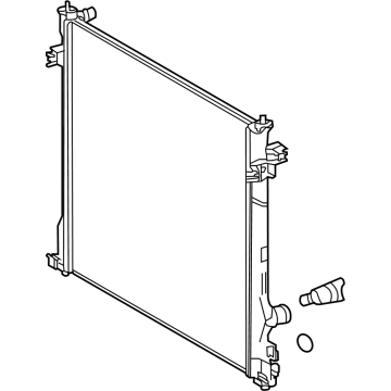 Toyota 16400-F0080 Radiator