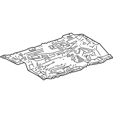 Toyota 58111-0C011 Floor Pan