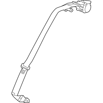 Toyota 73360-48331-C0 Belt & Retractor