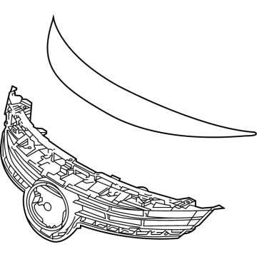 Toyota Mirai Grille - 53101-62901-J2