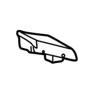 Toyota 58191-52010 Foot Rest