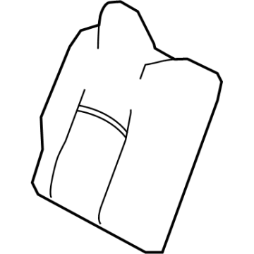 Toyota 71077-12Y30-B0 Seat Back Cover