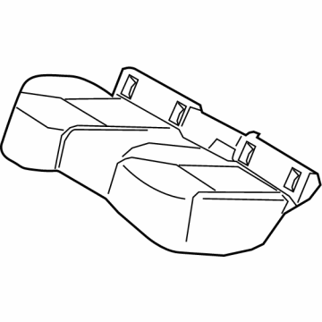 Toyota 71503-12580 Seat Cushion Pad