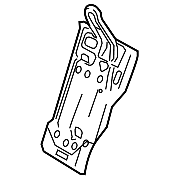 Toyota 71018-12490 Seat Back Frame