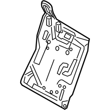 Toyota 71017-12B50 Seat Back Frame