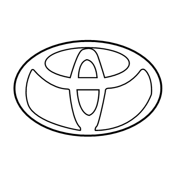 Toyota 75435-42030 Emblem