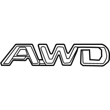 Toyota 75444-42220 Nameplate