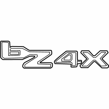 Toyota 75431-42250 Nameplate