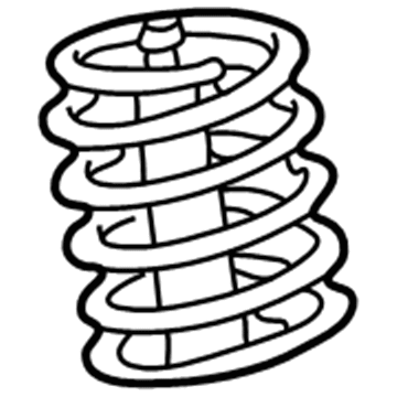 Toyota 48131-AC020 Coil Spring