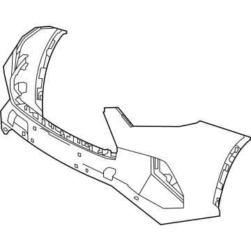 Toyota Highlander Bumper Cover - 52119-0E981