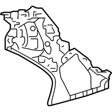 Toyota 61731-12852 Upper Panel