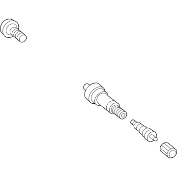 Toyota 90942-A5010 Tire Valve Kit