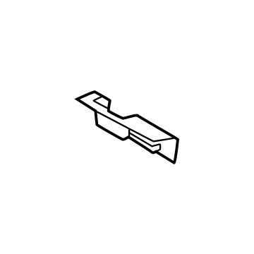 Toyota 71866-0C010-C0 Lock Assembly Bezel