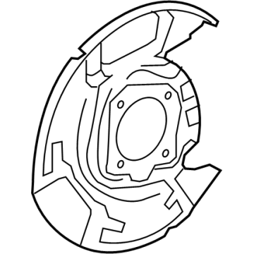 Toyota 47781-AK010 Splash Shield