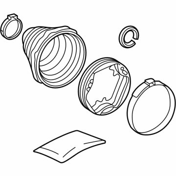 Toyota 04437-48161 Inner Boot