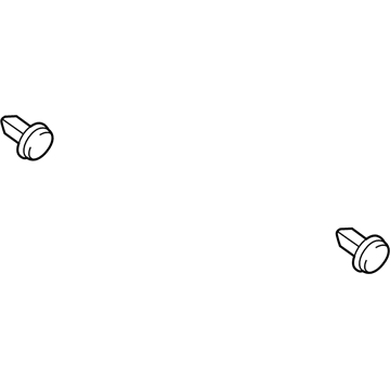 Toyota SU003-02986 Lower Quarter Trim Retainer Clip