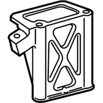 12316-20040 Toyota Mount Bracket, Passenger Side Illustration 1 of 1