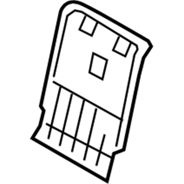 Toyota 71890-0E050-C0 Seat Back Panel