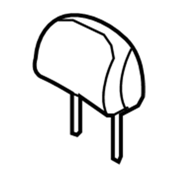71940-0E080-B0 Toyota Headrest, Rear Illustration 1 of 1