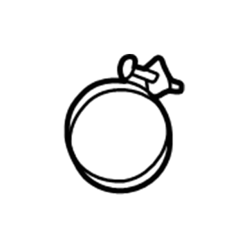 96111-10830 Toyota Hose Clamp, Rear Illustration 1 of 1