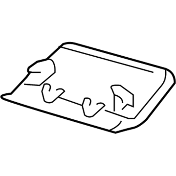 Toyota 76894-52040-A1 Spoiler Cover