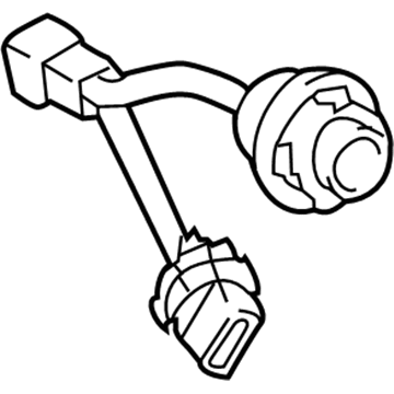 81555-12A10 Toyota Socket & Wire, Rear Illustration 1 of 1