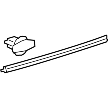 Toyota 67887-06100 Lower Weatherstrip