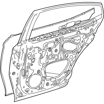 Toyota 67003-AQ010 Door Shell