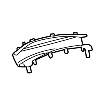 Toyota 55416-AQ010 Cluster Bezel Retainer