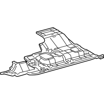 Toyota 55606-AQ010 Under Cover