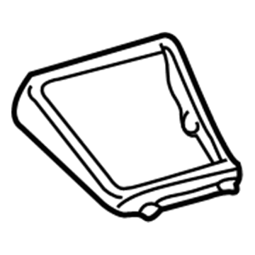 58821-33340 Toyota Compartment Trim, Upper Illustration 1 of 1