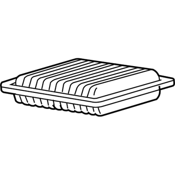 17801-0T030 Toyota Air Filter Illustration 1 of 1