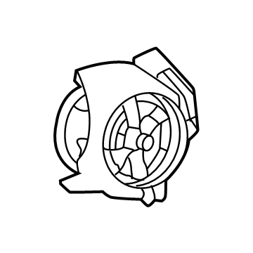 Toyota 55962-60140 Defroster Nozzle