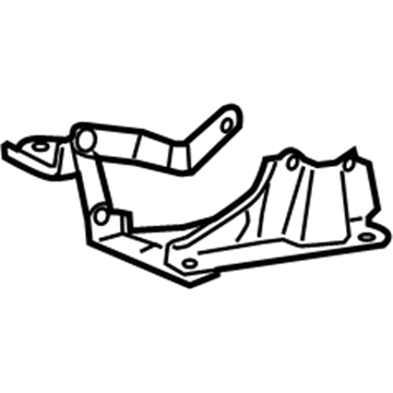 79232-48010 Toyota Seat Mount, Passenger Side Illustration 1 of 1