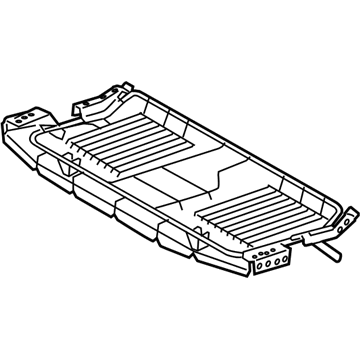 79201-48010 Toyota Cushion Frame, Rear Illustration 1 of 1