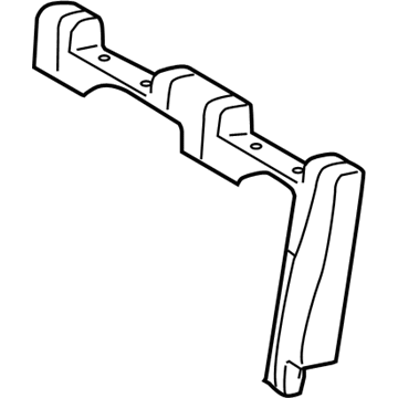 79275-48010 Toyota Seat Back Pad, Rear Illustration 1 of 1