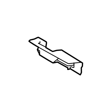 Toyota 71866-0C010-C0 Lock Assembly Bezel